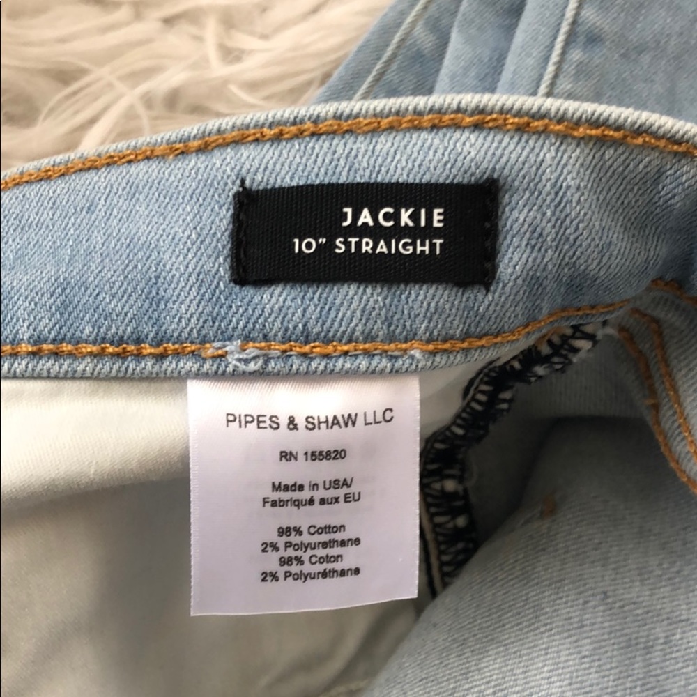 NEW • Veronica Beard • Jackie Cropped Jeans Sky - Picture 8 of 8